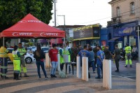 Ação foi desenvolvida na tarde de sexta-feira (20) no pátio do Santuário São Francisco de Assis