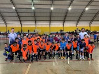 Clube sediou jogos amistosos de futsal contra o projeto “Valores do Esporte”