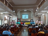 Jornalista ministrou palestra aos estudantes da EE Dr. Carlos Sampaio Filho