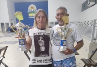 Laudo Bispo da Silva e Valdecir Rossi, o Tiozinho, ficaram em terceiro