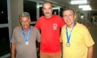 Em 4º lugar Valdomiro Alves Diniz e Avelino José D. Neto (Paraná)