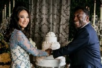 Pelé e penapolense Márcia Aoki se casaram em 2016, após vários anos de namoro