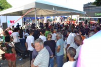 Grande público participou e prestigiou a “Caravana 20 anos TV TEM” na frente do Santuário