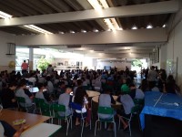 Policiais ambientais realizaram palestra e plantio de mudas em escola estadual