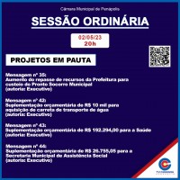 4 projetos do Executivo estão em pauta para votação