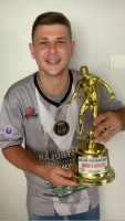 Carlos Alexandre Correia (Alemão), do PSG, foi o artilheiro do campeonato com 9 gols