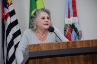 Ganhadora da Medalha Rui Barbosa, Drª Augusta Bazan Tarabini
