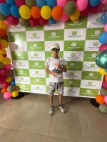 Vitor Hugo Almeida dos Santos, segundo lugar na categoria de 5 a 11 anos