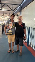 Ademir Campeão do torneio de bilhar