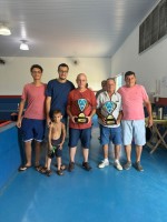 Zagalo e Arlindo foram premiados em 3º lugar