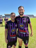 Os gols do Real Mentira sobre o Del Rey/NB foram marcados por Gabriel Lima e Charles Roberto