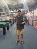 Ademir foi o 3º lugar do torneio