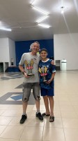 PAULO ( VÉIO ) E FELIPE MOREIRA ( FELIPINHO ) 4° LUGAR