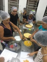 As aulas foram ministradas na Cozinha Comunitária da Prefeitura