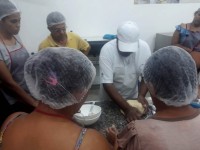 Curso abordou diversos tipos de pães doces e salgados, com aulas teóricas e práticas