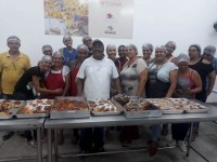 Curso abordou diversos tipos de pães doces e salgados, com aulas teóricas e práticas