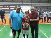 Davi Rodrigues Bis (Retesp) foi o artilheiro do sub-12 com 7 gols assinalados