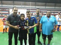 João Vitor (Lago Azul) e Theo Augusto (Retesp) ficaram com o troféu de melhor goleiro do sub-12