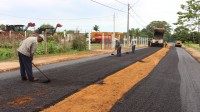 Trecho da rua José Henriques Wanderley foi recuperado pela equipe da secretaria de Obras e Serviços