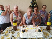 Para celebrar os 82 anos de fundação, uma grande confraternização foi realizada no asilo