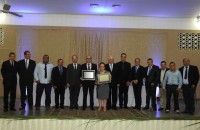 Empresário foi homenageado pela Câmara Municipal, em evento realizado no Clube da Amizade, em Martinópolis