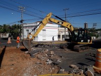 Todo o serviço foi efetuado pela empresa Viamari Engenharia e Construções Eireli