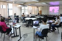 Durante a formação virtual, gestores puderam expor um panorama do momento atual vivido por professores e alunos