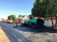 Rua Frei Domingues Riezzi na Vila Formosa foi recapeada no início da semana