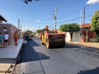 Rua Frei Domingues Riezzi na Vila Formosa foi recapeada no início da semana