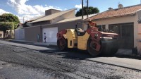 Rua Frei Domingues Riezzi na Vila Formosa foi recapeada no início da semana