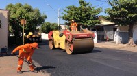 Rua 25 de Dezembro também foi contemplada no trecho entre as ruas Itagiba Eduardo de Castilho e Ivanoé de Cunto