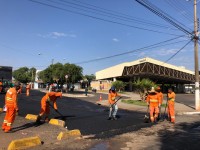 Último trecho que faltava da avenida João Antônio de Castilho foi recapeado ontem (16)