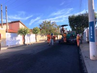 Avenida foi recapeada no trecho entre as ruas Giácomo Paro e Tiradentes