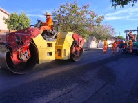 Avenida foi recapeada no trecho entre as ruas Giácomo Paro e Tiradentes