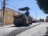 Recape na avenida Bento da Cruz foi efetuado entre as ruas 13 de maio e Anchieta