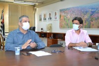 Anúncio foi feito pelo prefeito Caíque Rossi e pelo secretário de Saúde, Luiz Washington