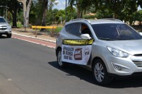 Carreata percorreu as principais ruas e avenidas da cidade na tarde de ontem (16)