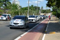 Carreata percorreu as principais ruas e avenidas da cidade na tarde de ontem (16)