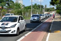 Carreata percorreu as principais ruas e avenidas da cidade na tarde de ontem (16)